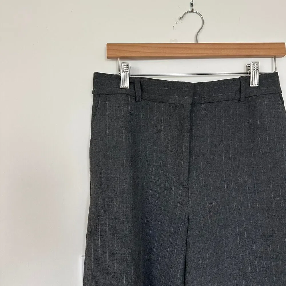 Aritzia babaton grey pinstripe trousers - Picture 5 of 9